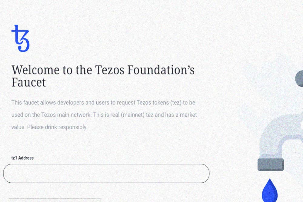 Tezos foundation free XTZ tokens giveaway
