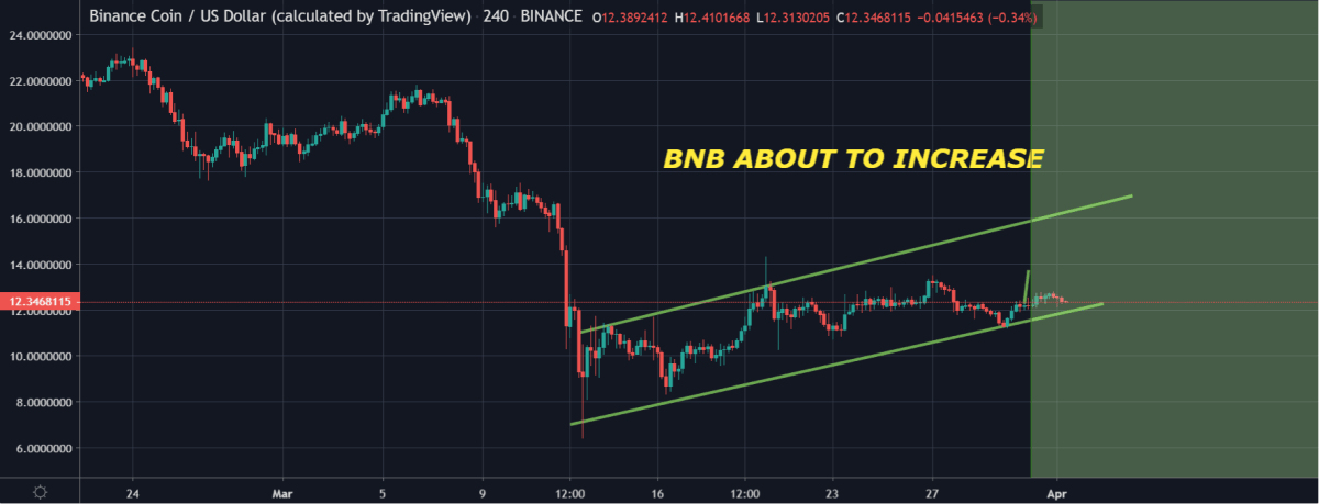 Binance Coin Featured Price Chart