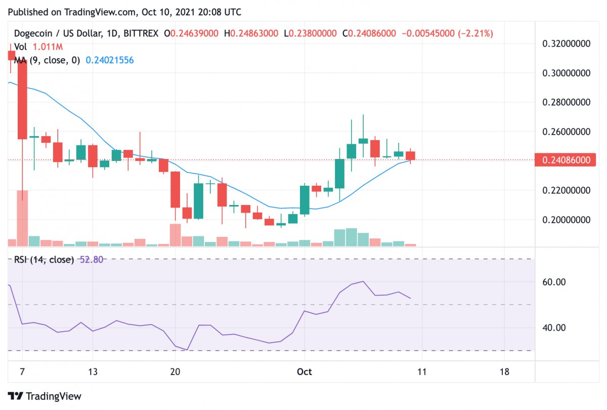 Dogecoin price analysis: DOGE maintains strong position amidst 3 percent decline 2 Dogecoin price analysis: DOGE maintains strong position amidst 3 percent decline 2