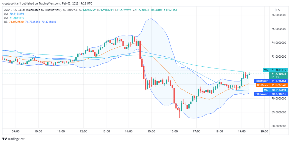 Avalanche price analysis: AVAX/USD pair set to spike further in the next 24 hours 1