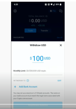 How to withdraw money from Crypto.com 9