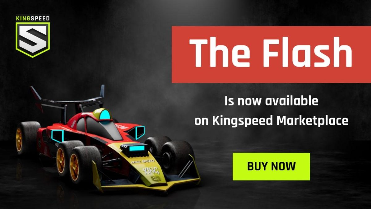 Kingspeed Celebrates its Brand New NFT "The Flash” On Its Marketplace With 10% Discount Until June 30th 3