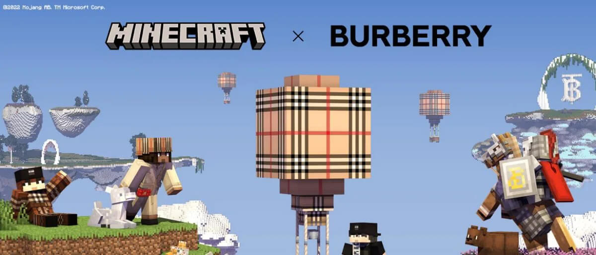 Burberry x Minecraft: marcas lançam coleção de roupas e jogo em parceria. Saiba mais!