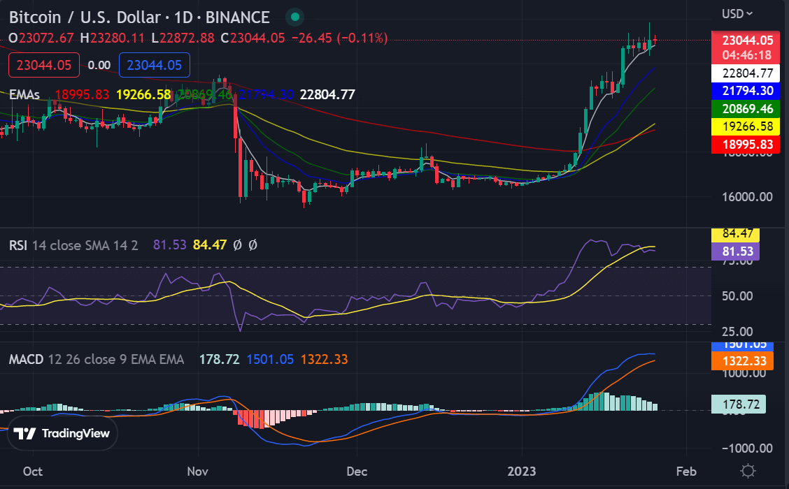 Bitcoin price analysis: Bulls head on towards next aim after surpassing $23,089 1 image 571