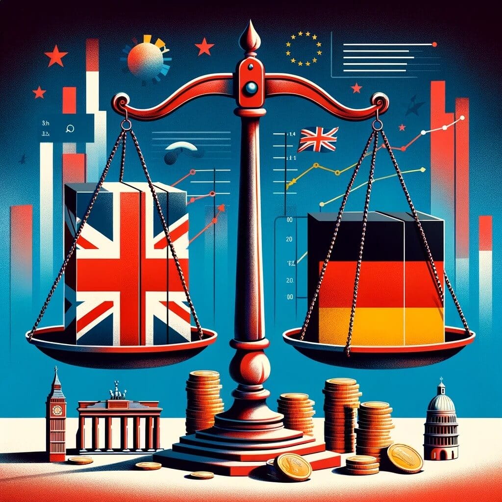 Will UK ever succeed in matching Germany’s GDP?