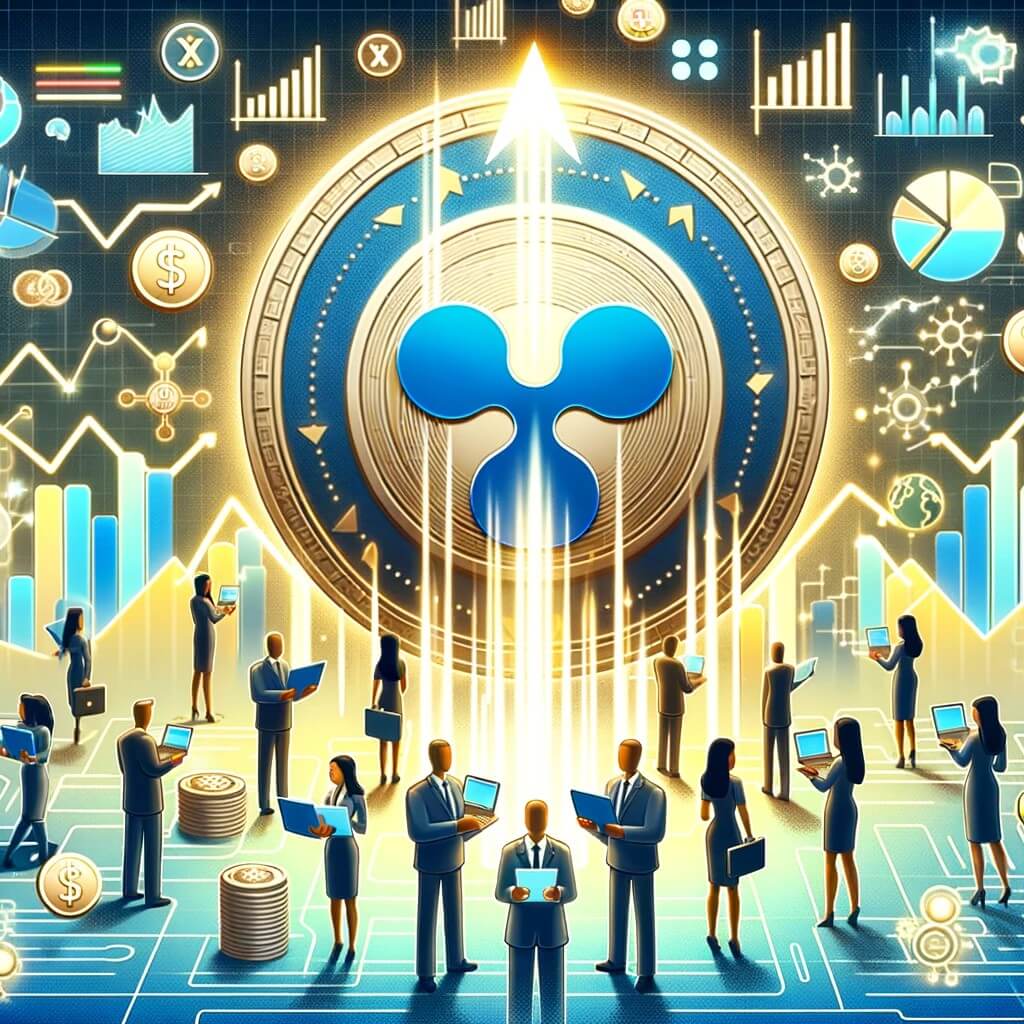 Why Do Analysts Believe XRP Can Hit 1 In Q1 2024   DALL·E 2023 12 26 21.18.19 An Illustration For An Article Titled Why Do Analysts Believe Ripple Can Hit 1 In Q1 2024 . The Image Depicts A Dynamic Financial Scene With Facele 