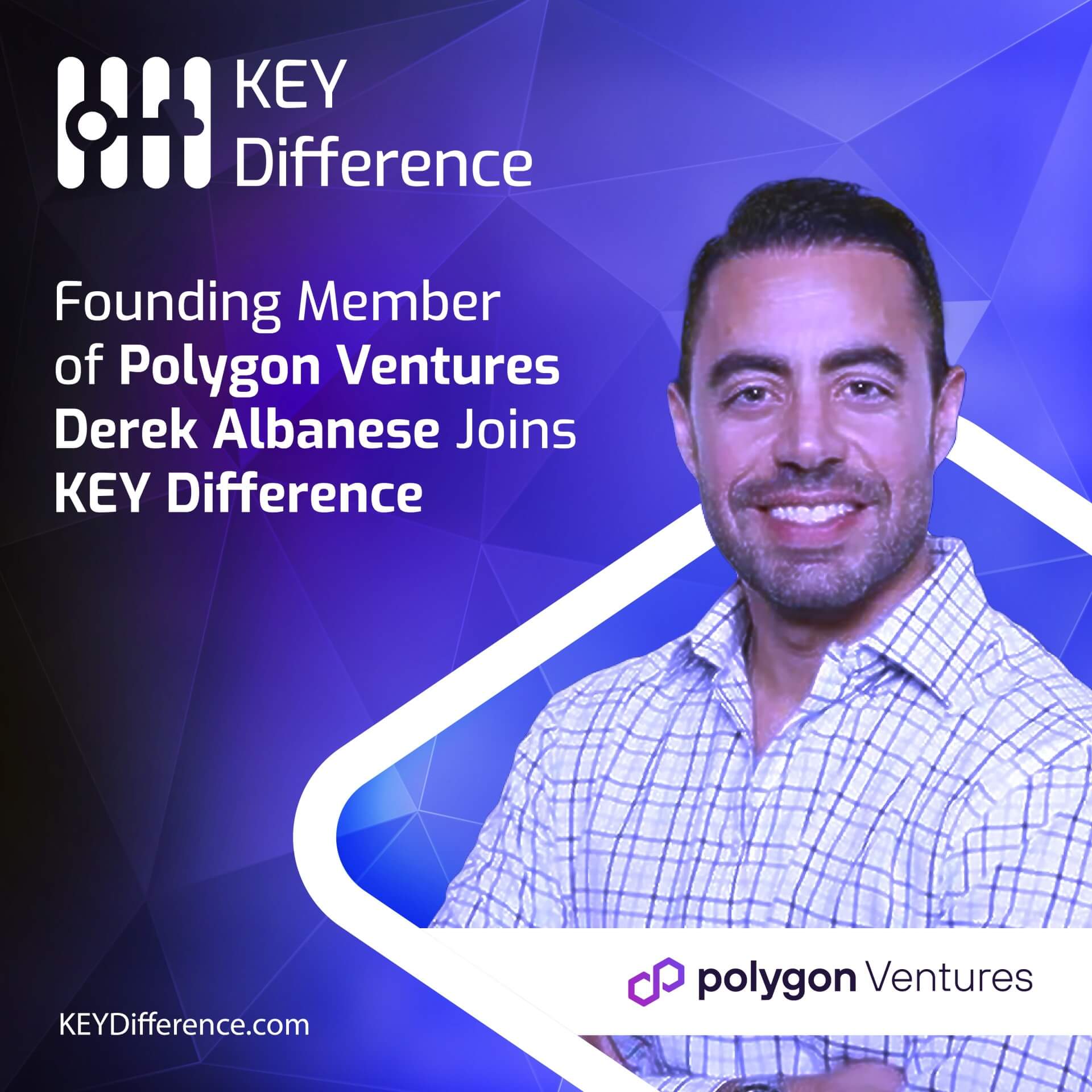 Polygon Ventures Head of Finance joins KEY Difference