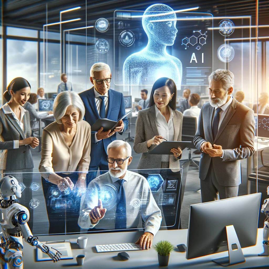 Older Workers Adapting to AI: Challenges and Strategies