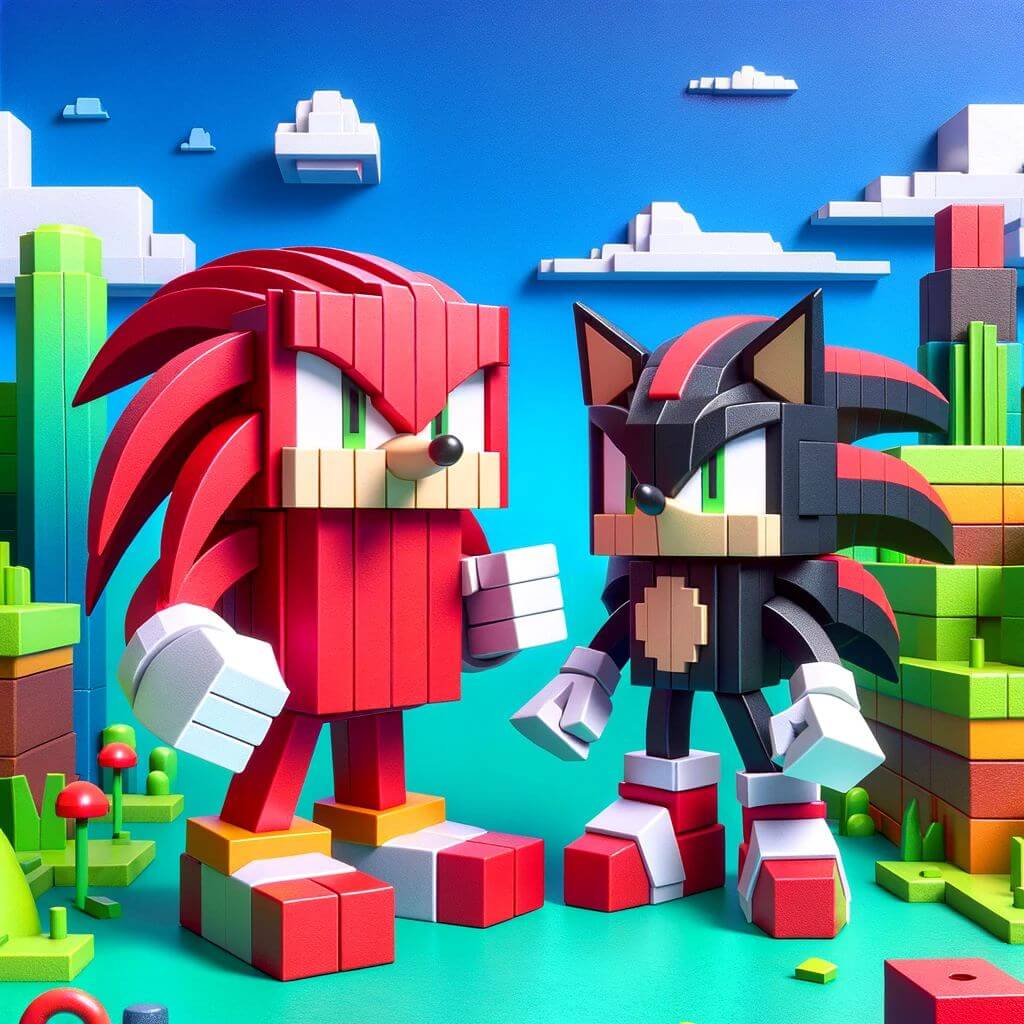 Sonic the Hedgehog’s Lego Journey Expands with New BrickHeadz Sets for Shadow and Knuckles